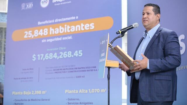 Diego Sinhue Rodríguez inaugura de Hospital de Especialidades Materno