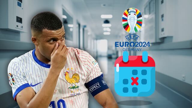 ¿Cuántos días estará de baja Kylian Mbappé?