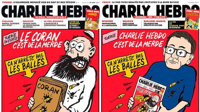 Un adolescente de 16 años fue acusado por "apología del terrorismo" por parodiar una portada de Charlie Hebdo.