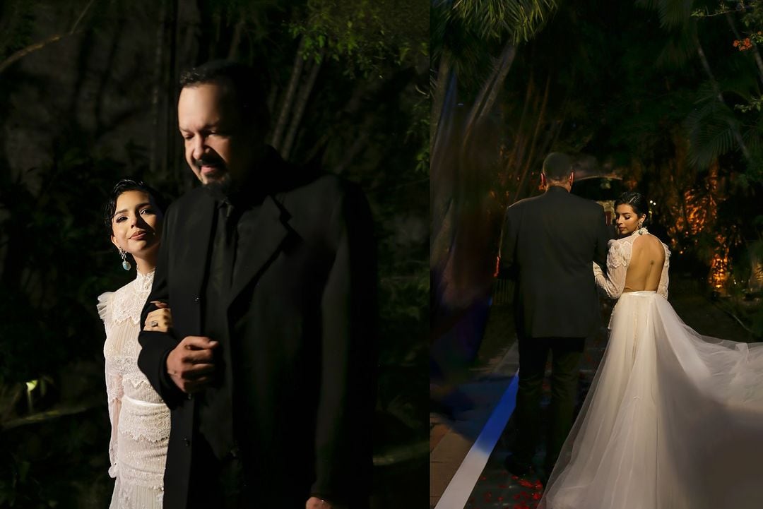 Fotos de la boda de Ángela Aguilar y Christian Nodal publicadas por Pepe Aguilar