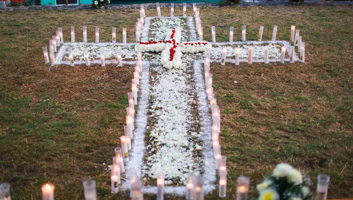 Homenaje a víctimas de la explosión en San Juanico