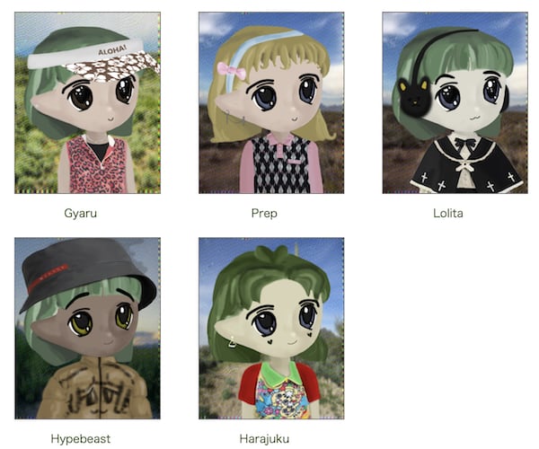 Milady, colección de NFT