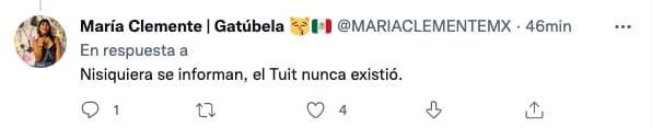 María Clemente García rechaza carta