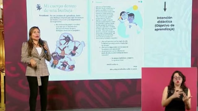 Proyecto "mi cuerpo es una burbuja" en los libros de la SEP