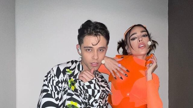 Alex Hoyer y Danna Paola.