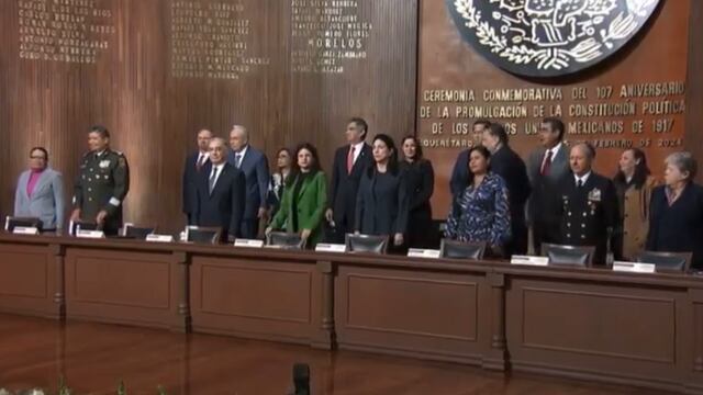 Norma Piña le copia a AMLO y manda a su suplente a ceremonia por el 107 Aniversario de la Constitución Mexicana en Querétaro