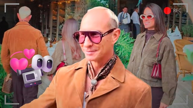 Captan a Erik Rubín con su nueva novia