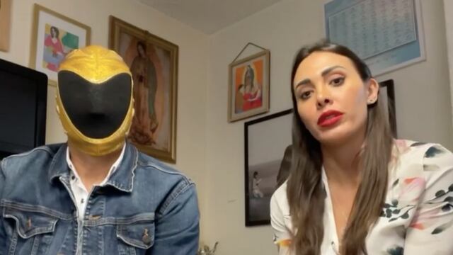 Tinieblas Jr. y Macky González