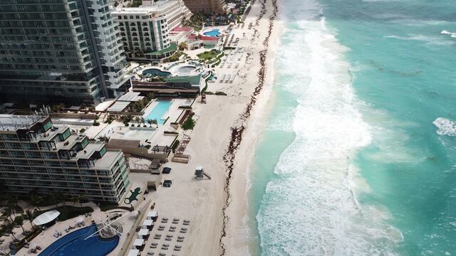 Playas de Cancún, Quintana Roo.