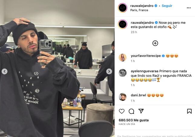 Rauw Alejandro en París