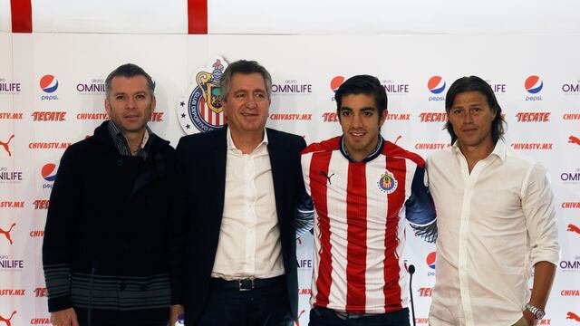 Jose Luis Higuera, Jorge Vergara (QEPD), Rodolfo Pizarro y Matías Almeyda