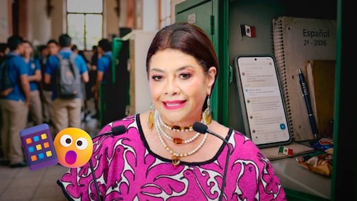 Clara Brugada propone colocar casilleros para guardar celulares en escuelas de CDMX