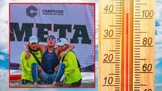 Arriesgan la vida de nadadores en Campeche.