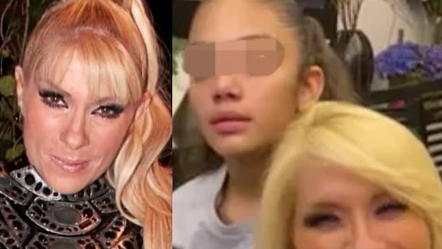 Yuri y su hija Camila.