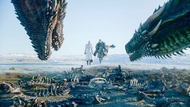 Escena del capítulo final de Game of Thrones
