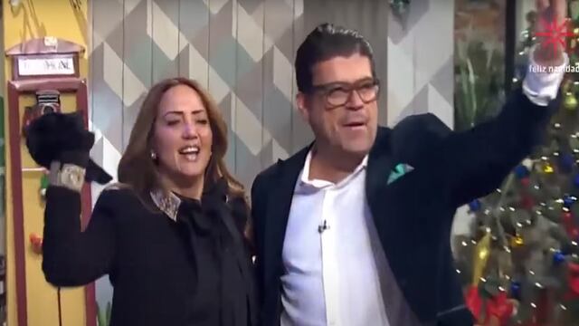 Andrea Legarreta y Jorge Van Rankin