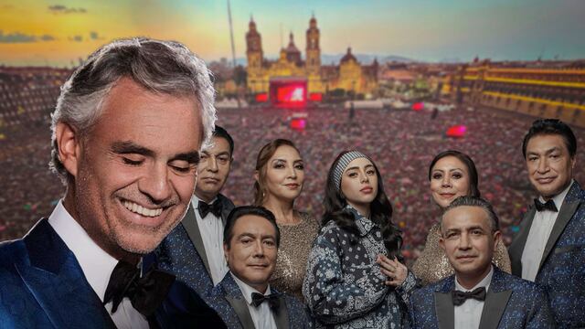 Confirman a Los Ángeles Azules como los invitados de Andrea Bocelli en concierto de CDMX