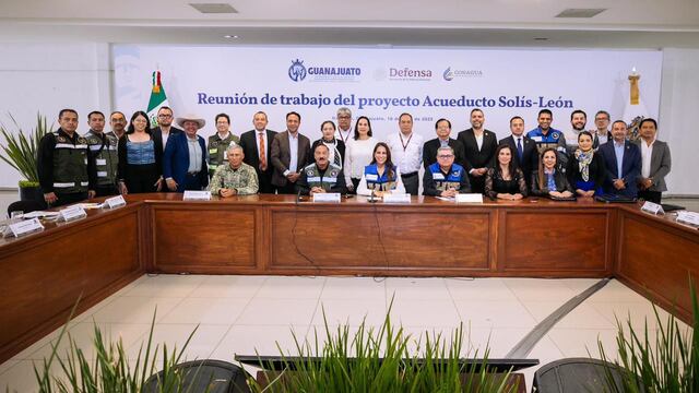 Secretaría del Agua y Medio Ambiente presentó el proyecto del acueducto Solís–León