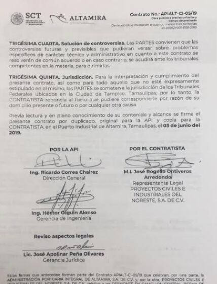 el señor Correa se permitió dar contratos millonarios a sus llegados