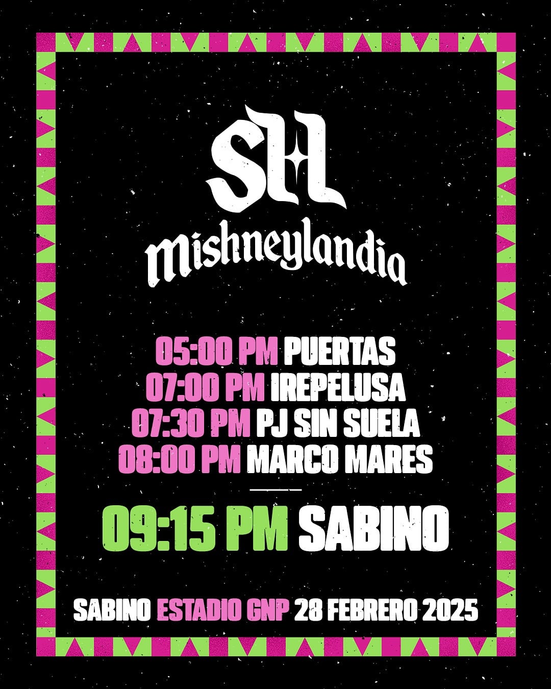 Concierto de Sabino en Estadio GNP Seguros: Setlist de canciones, horario y telonero para el 28 de febrero