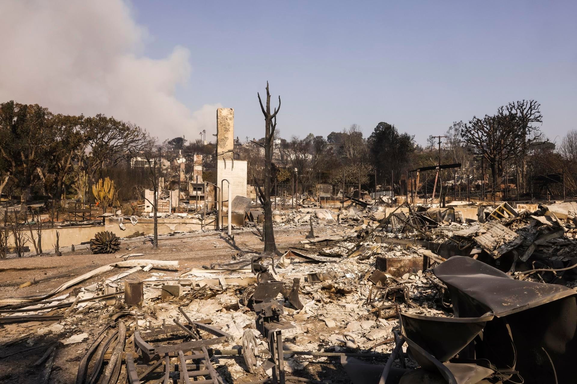 Incendios en Los Ángeles hoy 10 de enero