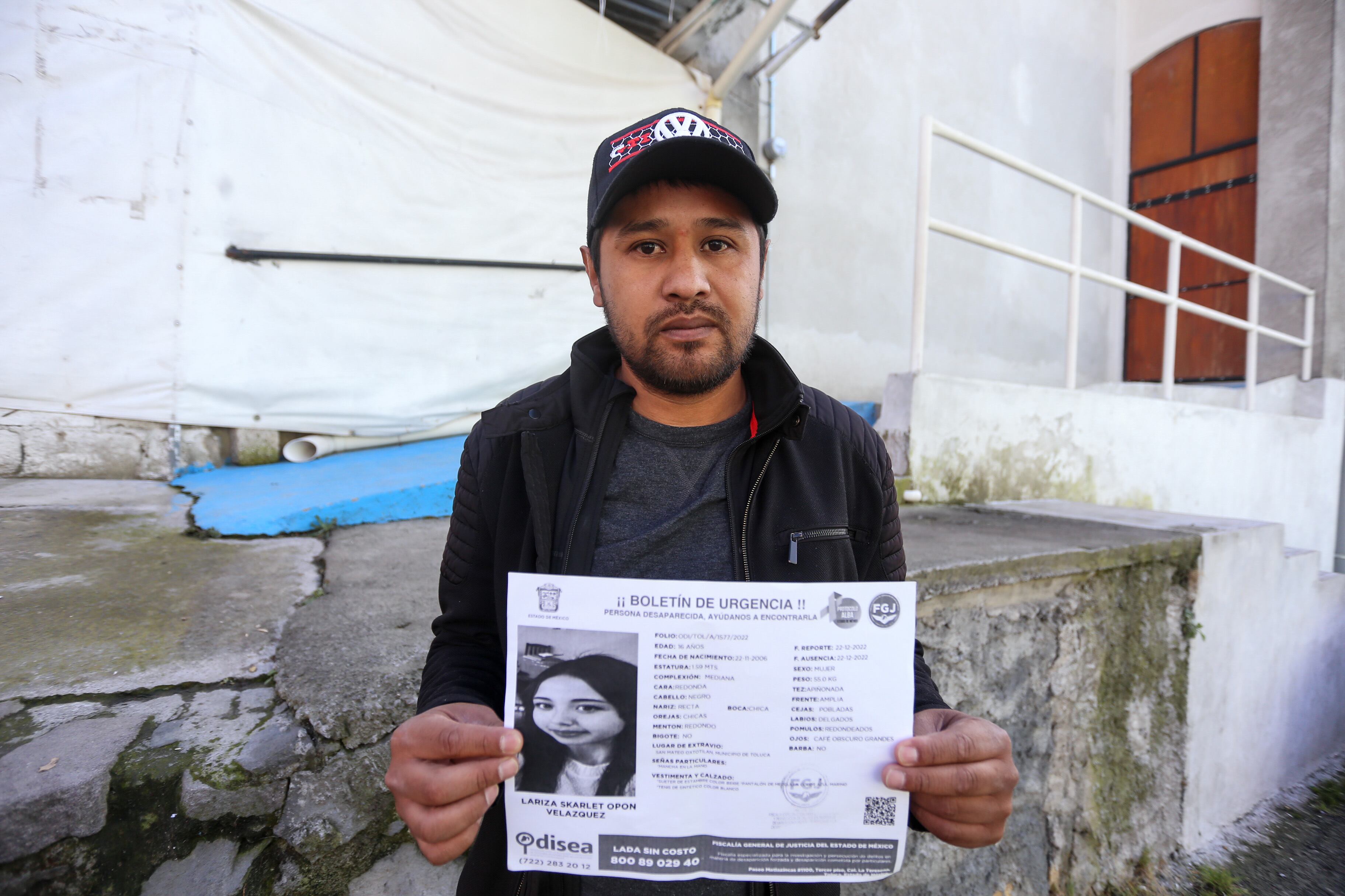 Padre de Lariza Skarlet Opon Velazquez