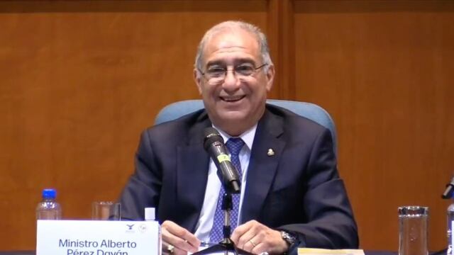 Ministro Alberto Pérez Dayán afirma que la SCJN está fuerte