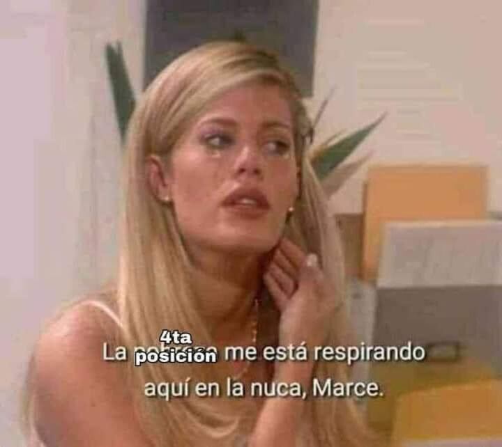 Más memes sobre el cuarto lugar