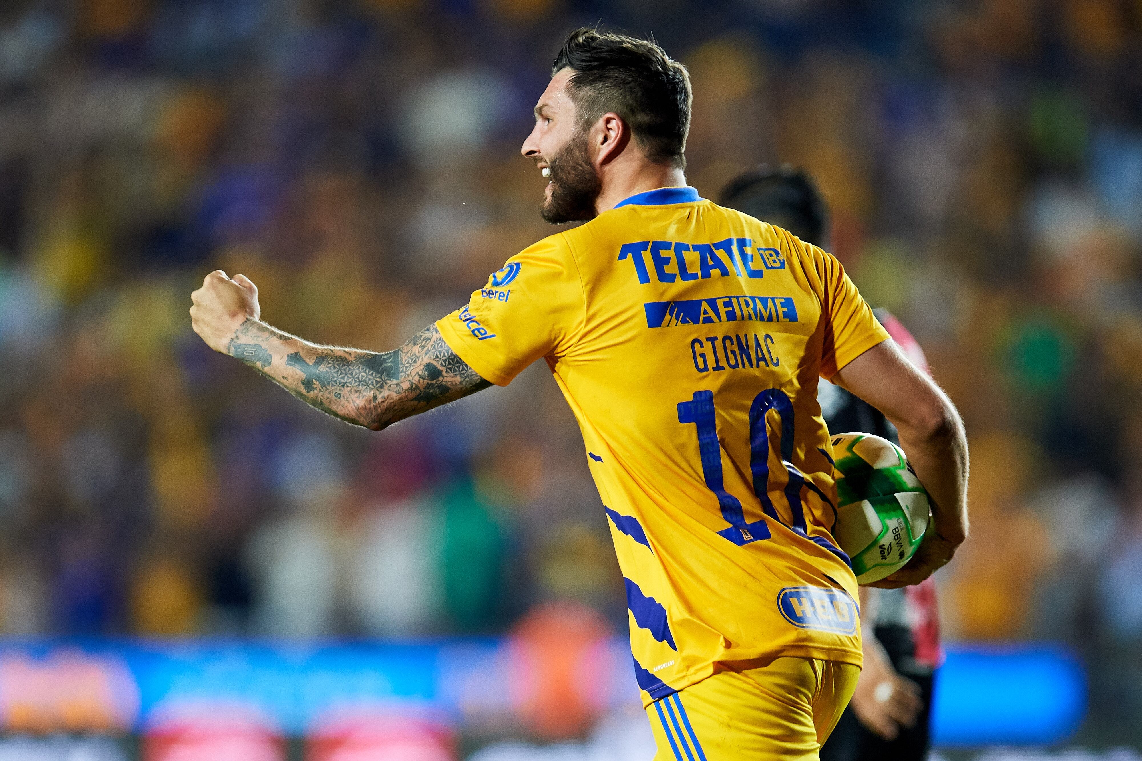 André-Pierre Gignac metío el 3-1 vía penal. Tigres a un gol de la final. Marcador global 3-4.