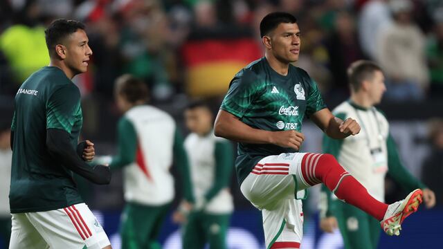 Luis Romo con Jesús Gallardo en Selección Mexicana