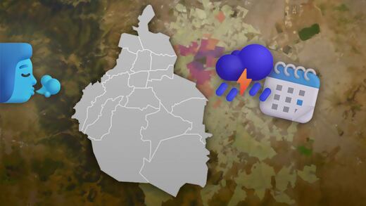 CDMX alerta por lluvias fuertes, granizo y viento del 11 al 13 de abril