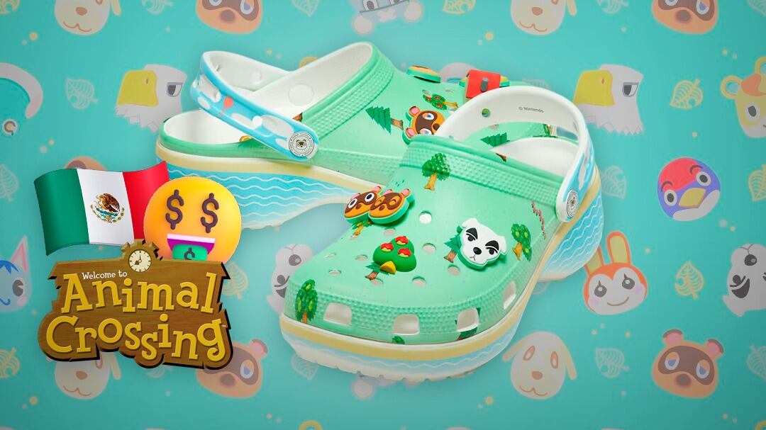 Crocs de Animal Crossing: Precio y fecha de lanzamiento en México de la colección con Nintendo