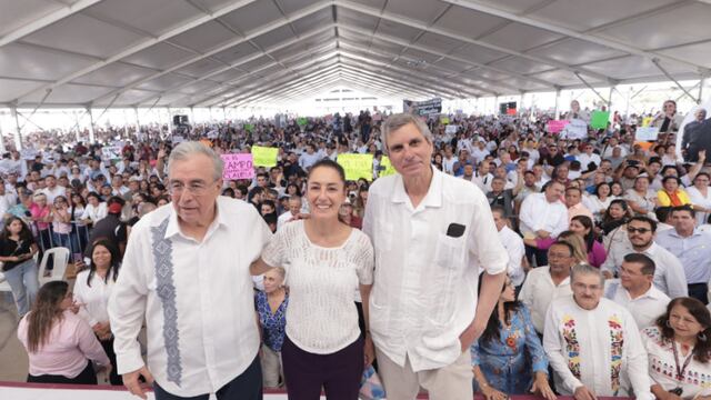 Claudia Sheinbaum visitó Sinaloa y recibió el cariño de más de 12 mil sinaloenses