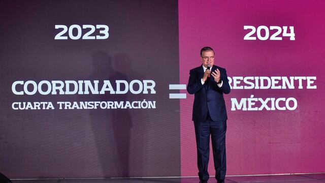 Marcelo Ebrard, aspirante a coordinador nacional de los comités de defensa de la Cuarta Transformación