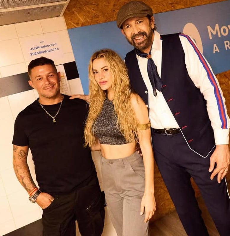Alejandro Sanz y Candela Márquez