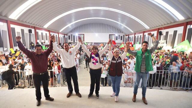 Delfina Gómez recibió a ex integrantes de Movimiento Ciudadano