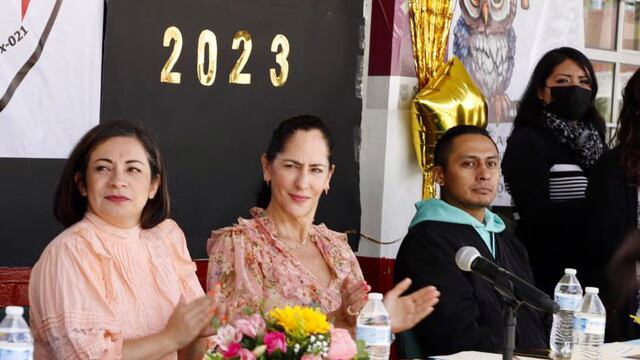 Lía Limón clausura ciclo escolar 2022-2023