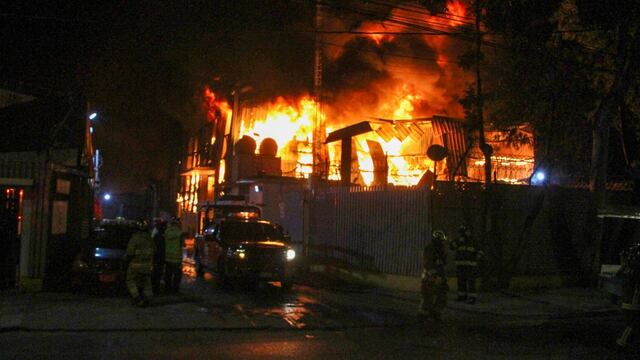 Incendio en Azcapotzalco