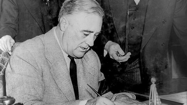 Uno de los ejemplos más citados de gobernanza disciplinada es el liderazgo de Franklin D. Roosevelt durante la Gran Depresión/Wikipedia