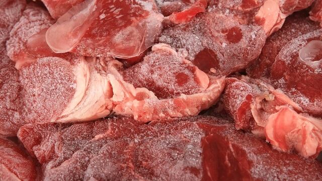 Carne congelada