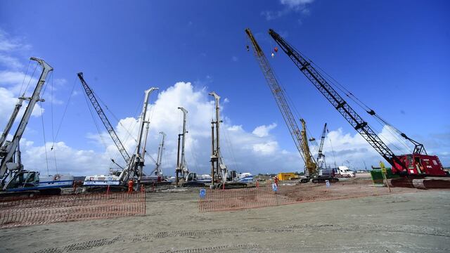 Construcción en Dos Bocas
