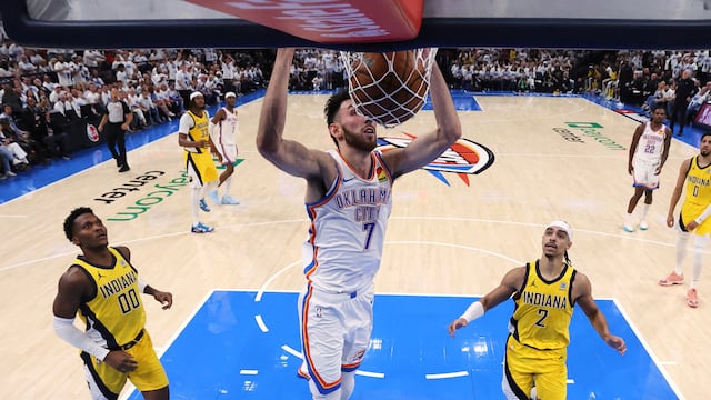 Oklahoma City Thunder vs Indiana Pacers: Hora y canal para ver el Juego 2 de las Finales de la NBA