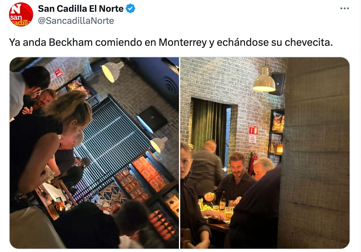 David Beckham disfruta de una Carta Blanca previo al Rayados vs Inter Miami