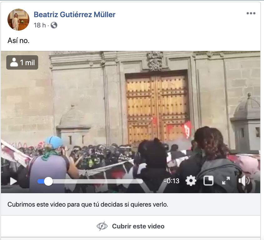 La publicación de la polémica