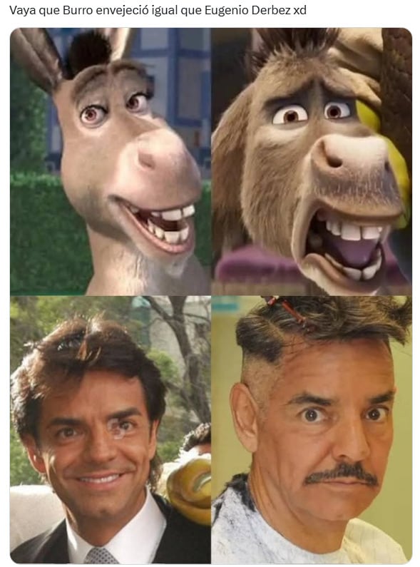 Memes de Shrek 5 y Eugenio Derbez