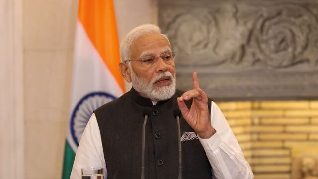 Narendra Modi, primer ministro de India