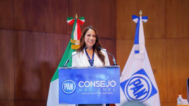Libia Denisse García Muñoz Ledo participa en el Consejo Nacional del PAN