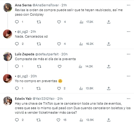 Reacciones por los boletos cancelados de Madonna por Ticketmaster