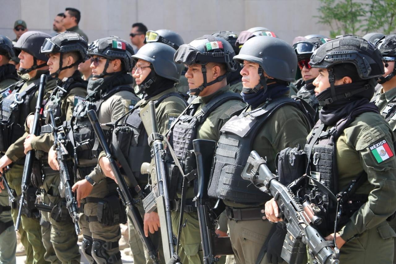 Ricardo Gallardo refuerza operativo con Guardia Nacional en San Luis Potosí.