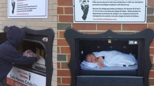 Buzón para abandono de bebés
